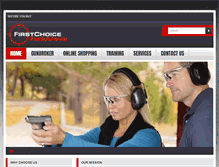 Tablet Screenshot of firstchoicefirearms.net